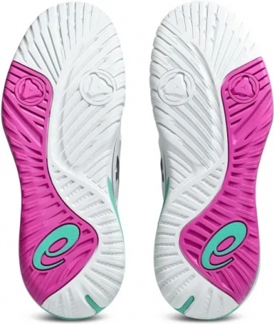 Кросівки тенісні Asics GEL-RESOLUTION X біло-бірюзово-рожеві 1041A481-103