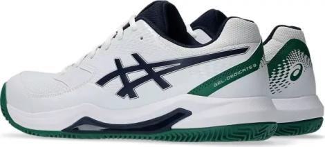 Кросівки тенісні Asics GEL-DEDICATE 8 CLAY біло-зелено-темно-сині 1041A448-105