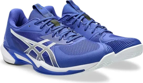 Кроссовки теннисные Asics SOLUTION SPEED FF 3 CLAY сине-белые 1041A437-401