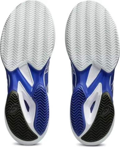 Кроссовки теннисные Asics SOLUTION SPEED FF 3 CLAY сине-белые 1041A437-401