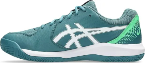 Кроссовки теннисные Asics GEL-DEDICATE 8 PADEL темно-зелено-бело-зеленые 1041A414-301