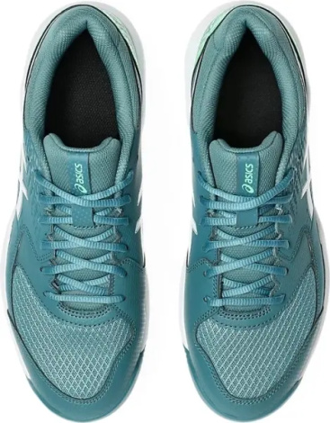Кроссовки теннисные Asics GEL-DEDICATE 8 PADEL темно-зелено-бело-зеленые 1041A414-301