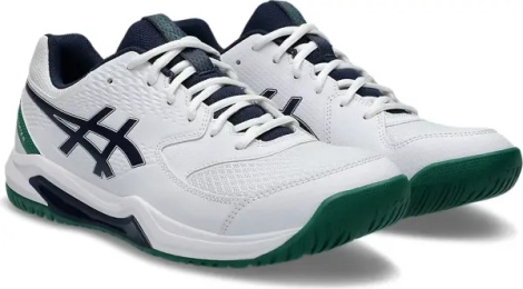 Кросівки тенісні Asics GEL-DEDICATE 8 ALL COURT біло-зелено-темно-сині 1041A408-105
