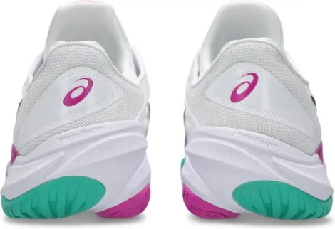 Кросівки тенісні Asics COURT FF 3 ALL COURT біло-рожево-бірюзові 1041A370-106
