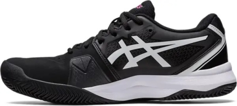 Кросівки тенісні Asics GEL-CHALLENGER 13 CLAY чорно-біло-рожеві 1041A221-003