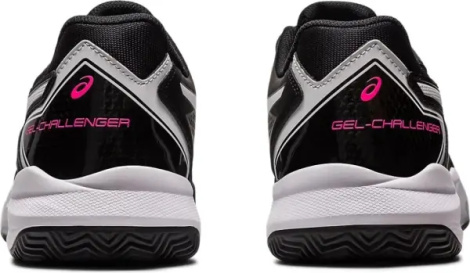 Кросівки тенісні Asics GEL-CHALLENGER 13 CLAY чорно-біло-рожеві 1041A221-003