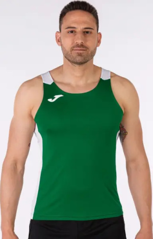 Майка для бега Joma RECORD II зелено-белая 102222.452