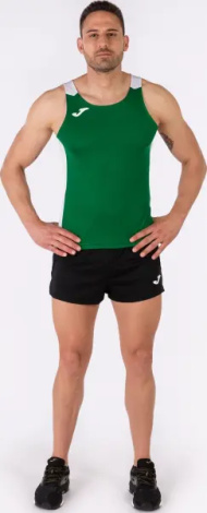 Майка для бега Joma RECORD II зелено-белая 102222.452