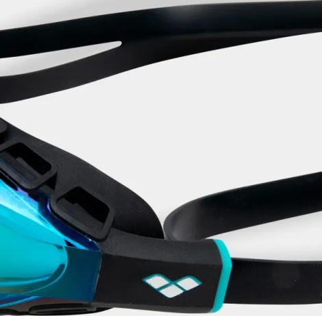 Очки для плавания Arena AIR SONIC MIRROR бирюзово-черные 011004-150