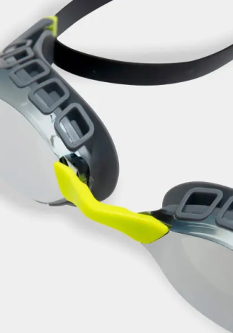 Очки для плавания Arena AIR SONIC MIRROR серебряно-черные 011004-130