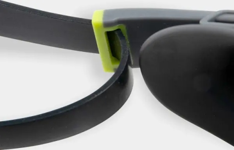 Очки для плавания Arena AIR SONIC MIRROR серебряно-черные 011004-130