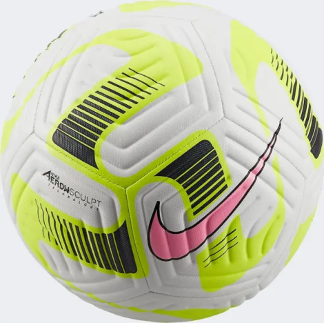 Футбольный мяч Nike ACADEMY бело-желто-розовый