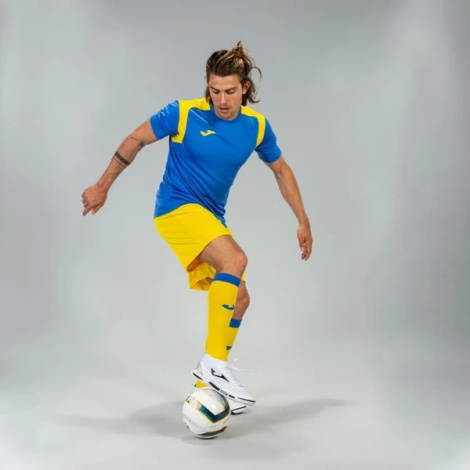 Футболка Joma CHAMPION V 101264.709 синьо-жовта