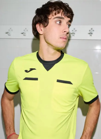 Суддівська футболка Joma REFEREE жовто-чорна 104240.061