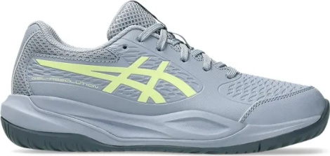 Кросівки тенісні дитячі Asics GEL-RESOLUTION X сіро-лимонні 1044A081-402
