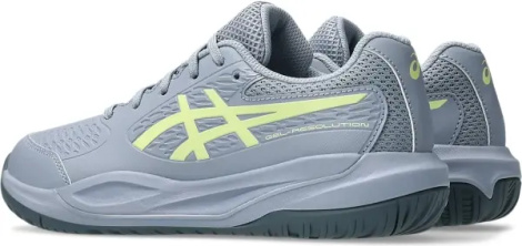 Кросівки тенісні дитячі Asics GEL-RESOLUTION X сіро-лимонні 1044A081-402