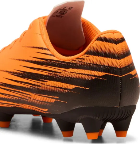 Бутсы детские Puma ATTACANTO II FG/AG JR оранжево-черные 108496-04