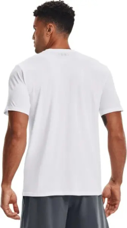 Футболка Under Armour TEAM ISSUE WORDMARK белая 1329582-100