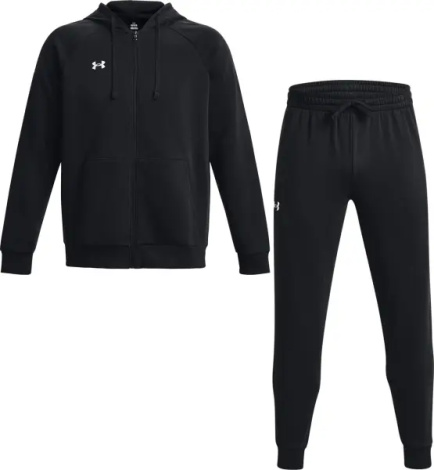 Спортивний костюм Under Armour RIVAL FLEECE чорний 1379767-001&1379774-001