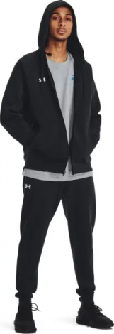 Спортивний костюм Under Armour RIVAL FLEECE чорний 1379767-001&1379774-001