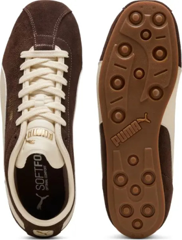 Кроссовки Puma TACKLE коричнево-бежевые 40445611