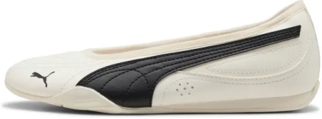 Балетки жіночі Puma CATCH SOLEIL BALLERINA кремово-чорні 40464201
