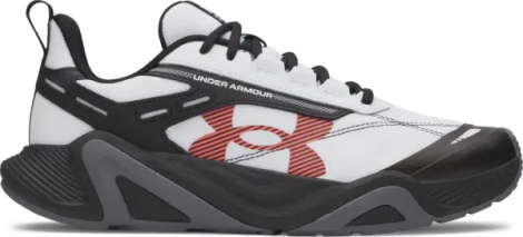 Кроссовки для тренировок Under Armour CHARGED COMMIT TR 5 бело-черно-коралловые 6007140-103