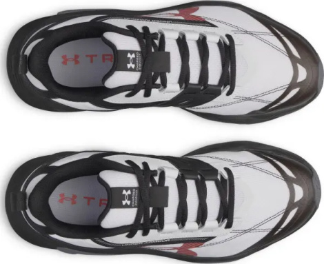 Кроссовки для тренировок Under Armour CHARGED COMMIT TR 5 бело-черно-коралловые 6007140-103