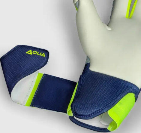 Воротарські рукавиці Select 88 PRO AQUA V26 темно-синьо-сіро-лимонні 601881-292