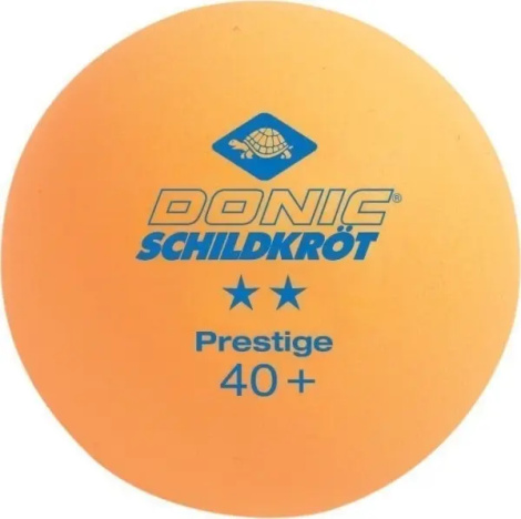 Набор мячей для настольного тенниса Donic PRESTIGE 2* 40+ оранжевый (6 штук) 658028
