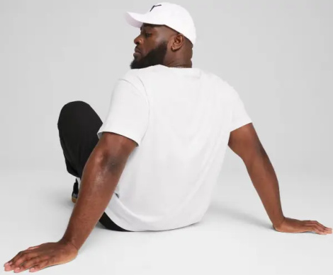 Футболка Puma ESSENTIALS SMALL LOGO белая 68253802