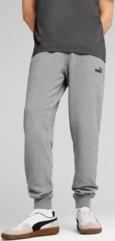 Спортивные штаны Puma ESSENTIALS NO. 1 LOGO серые 68260803