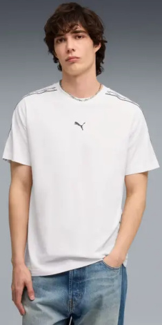 Футболка Puma ESSENTIALS TAPE белая 69169302