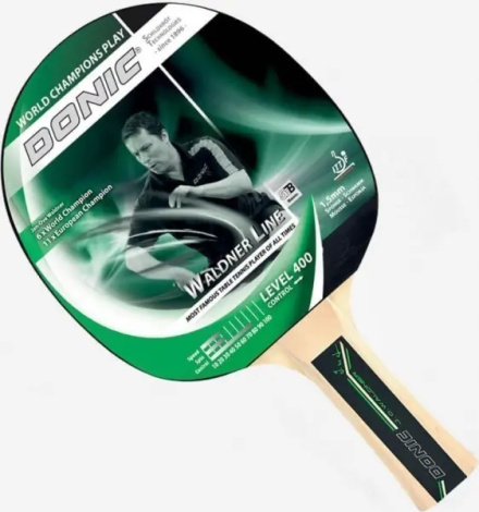 Ракетка для настольного тенниса Donic WALDNER 400 светло-коричневая 713062