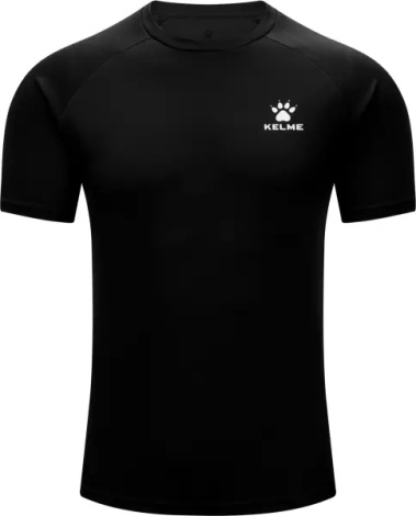 Футболка детская Kelme TRAINING II черная 7451TX3365.9000