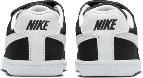 Кросівки дитячі Nike COURT ROYALE (TDV) чорно-білі 833537-002