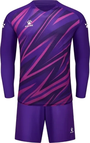 Комплект воротарської форми Kelme ZAMORA III фіолетово-рожевий 8461ZB1243.9500