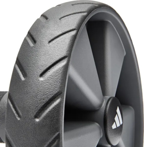 Ролики для преса Adidas CORE ROLLERS чорно-темно-сірі ADAC-11604GR
