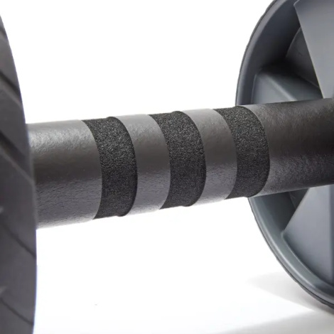 Ролики для преса Adidas CORE ROLLERS чорно-темно-сірі ADAC-11604GR