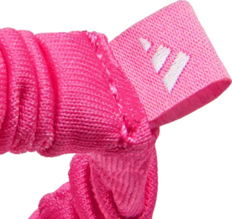 Резинки для волос женские Adidas HAIR SCRUNCHIES 2PK розовая, черная (2 штуки) ADAC-16550