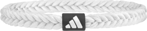 Резинки для волос Adidas BRAIDED HAIR TIES 6PK черные, белые (6 штук) ADAC-16560