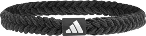 Резинки для волос Adidas BRAIDED HAIR TIES 6PK черные, белые (6 штук) ADAC-16560