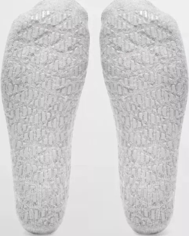 Шкарпетки для йоги Adidas STUDIO SOCKS сірі S/M ADSK-10000GR