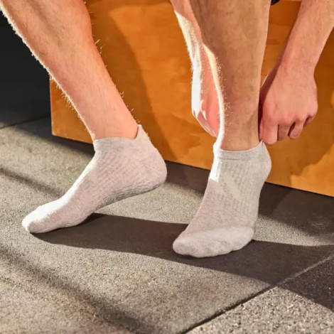 Шкарпетки для йоги Adidas STUDIO SOCKS сірі M/L ADSK-10001GR