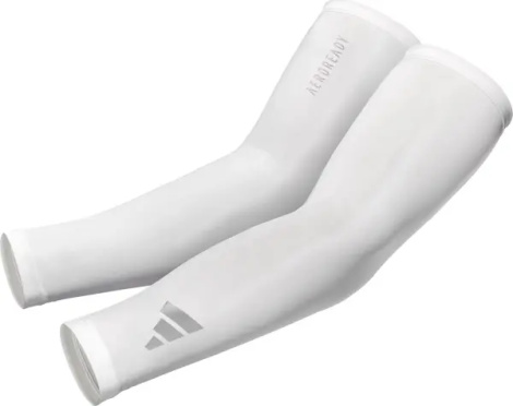 Рукава компрессионные Adidas AEROREADY COMPRESSION ARM SLEEVES белые L/XL ADSL-13012WH