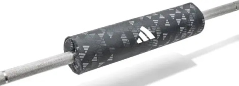 Накладка на штангу Adidas BARBELL PAD чорно-сіра ADST-13100BK