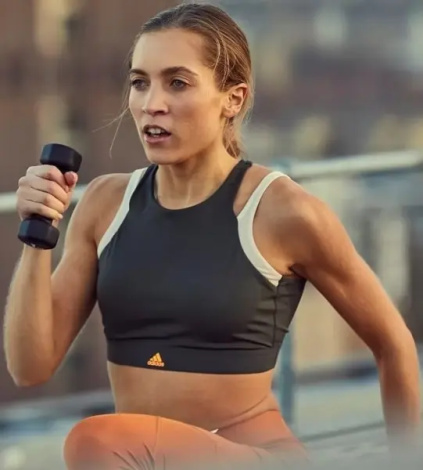 Гантелі Adidas DUMBBELLS чорні (2 х 1,0 кг) ADWT-11401-NL