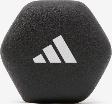 Гантели Adidas DUMBBELLS черные (2 х 3,0 кг) ADWT-11403-NL