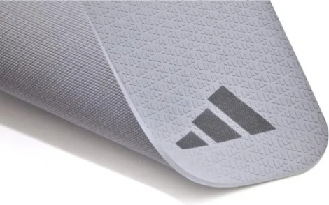 Коврик для йоги Adidas YOGA MAT серый ADYG-10002SV
