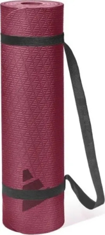 Коврик для йоги Adidas YOGA MAT бордовый ADYG-10003CB